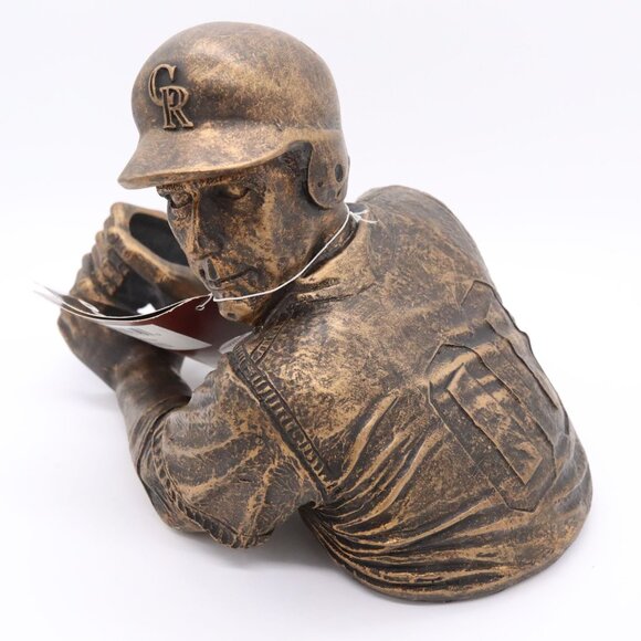 Colorado Rockies Bam Vino Wine Bottle Holder MLB Baseball Sculpture Figure - Picture 4 of 9